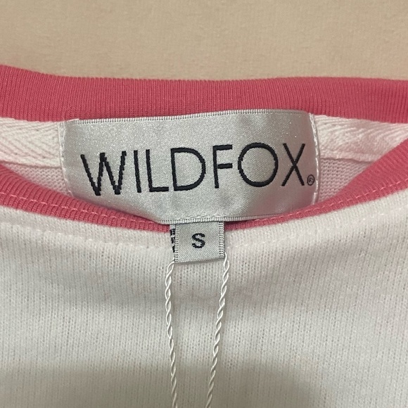 Wildfox size S Backseat Bingo baggy beach jumper sweatshirt NWT - Picture 5 of 8